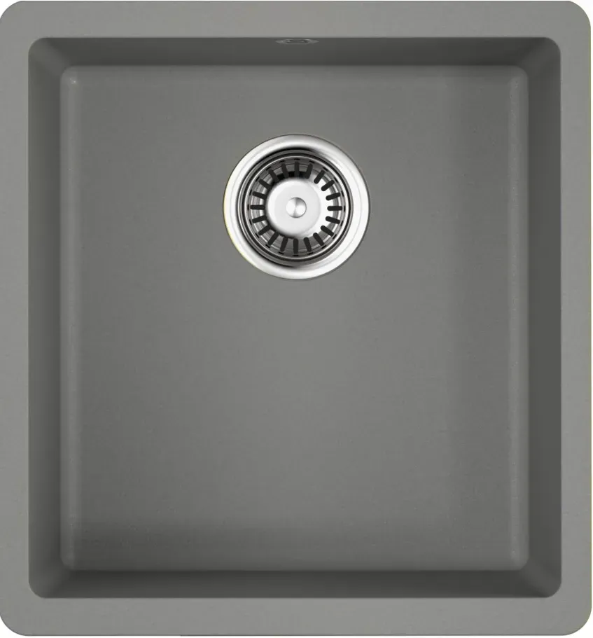 Omoikiri Kata 40-U-GR, мойка, гранит, leningrad grey