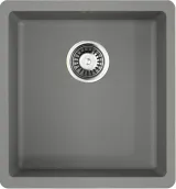 Omoikiri Kata 40-U-GR, мойка, гранит, leningrad grey
