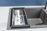 Omoikiri CO-04-GM, коландер, вороненая сталь