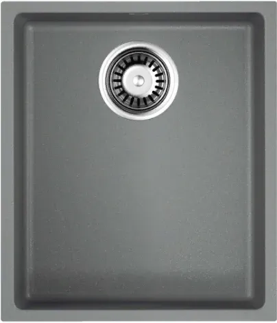 Omoikiri Bosen 38-U-GR, мойка, гранит, leningrad grey