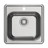 Omoikiri Notoro 48 SI Matt, мойка, нержавеющая сталь/silver matt