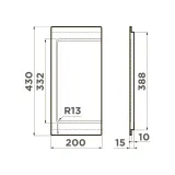 Omoikiri Разделочная доска CB-05-Wood-M
