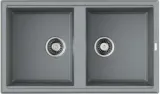 Omoikiri Tedori 86-2-GR, мойка, гранит, leningrad grey