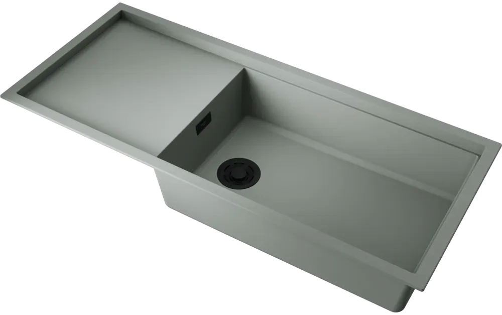 Omoikiri Sintesi 116-WG, мойка, керамика, wind green