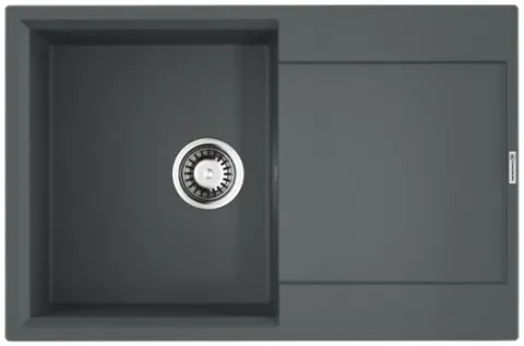 Omoikiri Daisen 78T-GR, мойка, гранит, leningrad grey