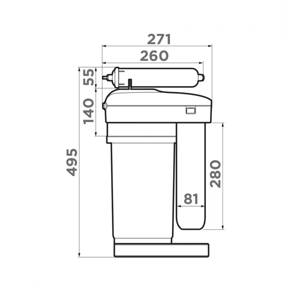 Omoikiri Pure drop 2.1.4S