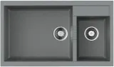 Omoikiri Tedori 86-2-LB-GR, мойка, гранит, leningrad grey