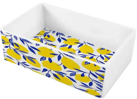 Omoikiri Mikura 76-Lemon, мойка, керамика, белый