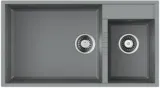 Omoikiri Tedori 85-2-U-GR, мойка, гранит, leningrad grey