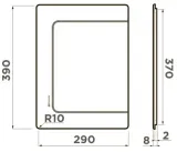 Omoikiri Разделочная доска CB-Basic-370-GB