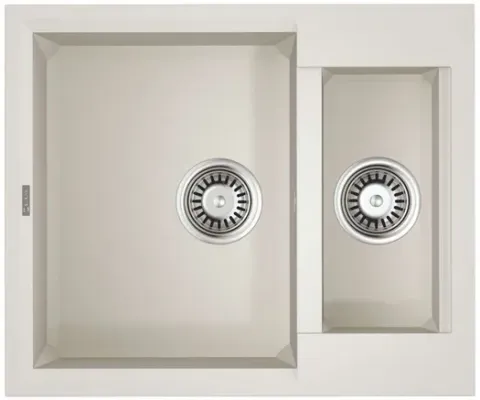 Omoikiri Sakaime 60-2-WH, мойка, гранит, белый