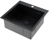 Omoikiri Akisame 51-GB, мойка, нержавеющая сталь/графит