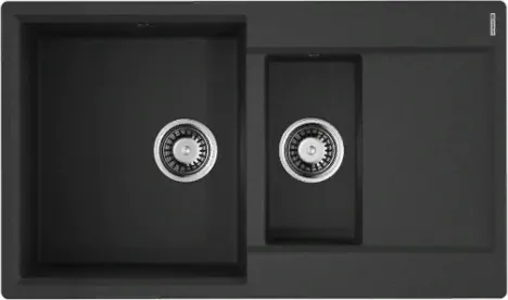 Omoikiri Daisen 86-2-BL, мойка, гранит, черный