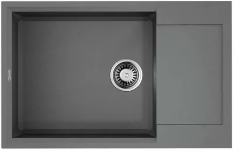 Omoikiri Sakaime 78-LB-GR, мойка, гранит, leningrad grey