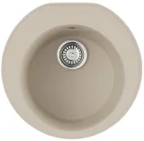 Omoikiri Miya 50R BE, мойка, гранит, ваниль
