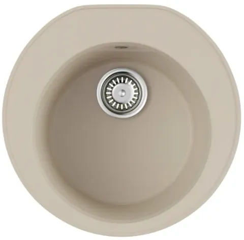 Omoikiri Miya 50R BE, мойка, гранит, ваниль
