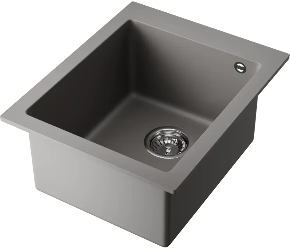 Omoikiri Bosen 41A-GR, мойка, керамика, leningrad grey