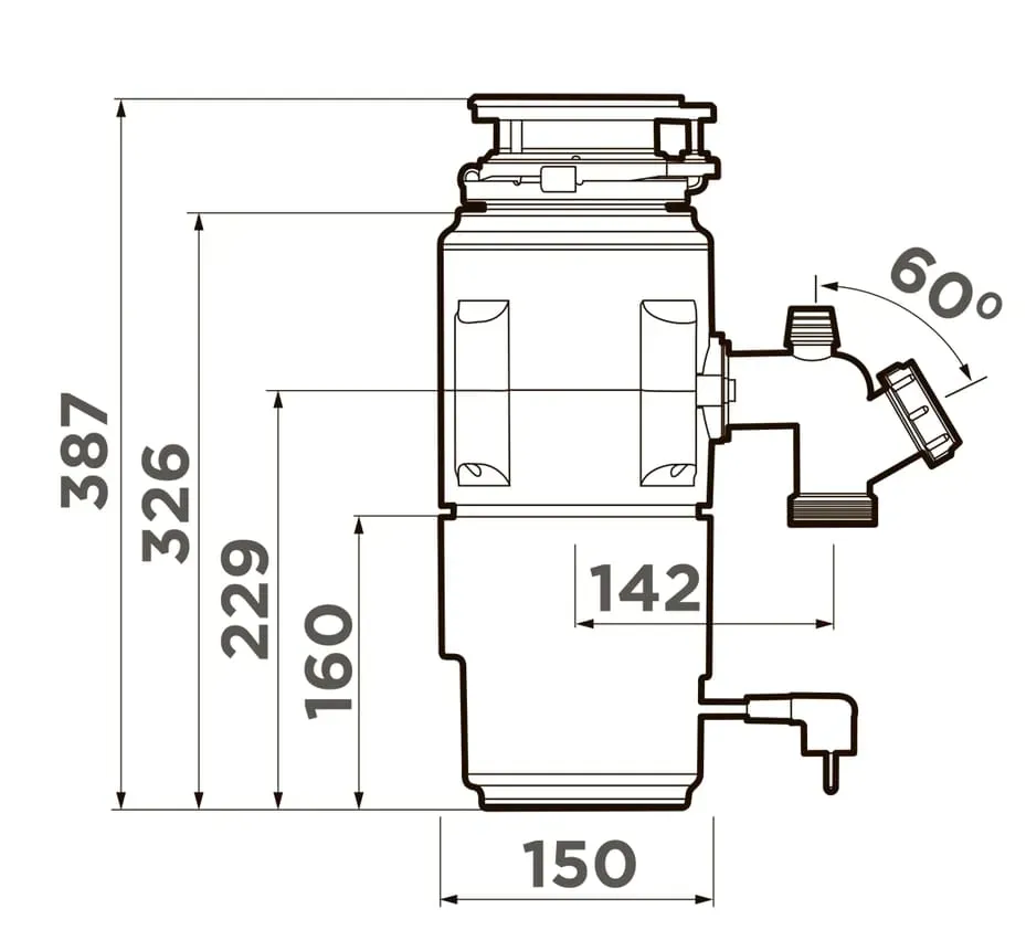 Omoikiri Nagare Slim 500