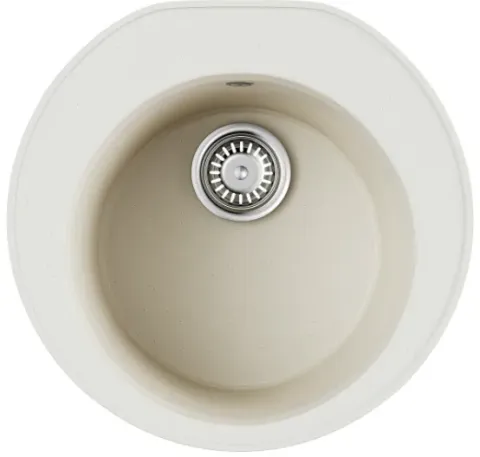 Omoikiri Miya 50R WH, мойка, гранит, белый