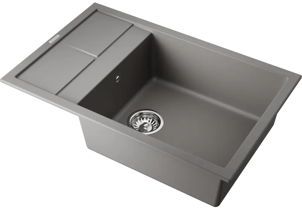 Omoikiri Sumi 78A-LB-GR, мойка, керамика, ленинградский серый