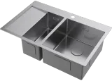 Omoikiri Akisame 78-2-IN-R, мойка, нержавеющая сталь, чаша справа