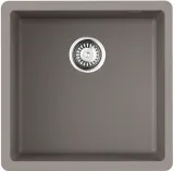 Omoikiri Bosen 44-U-GR, мойка, гранит, leningrad grey