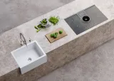 Omoikiri Mikura 61-PE, мойка, керамика, pebble