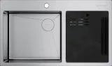 Omoikiri Akisame 86-2 Side-IN, мойка, нержавеющая сталь