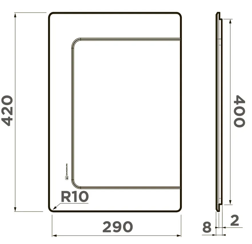 Omoikiri Разделочная доска CB-Basic-400-WD
