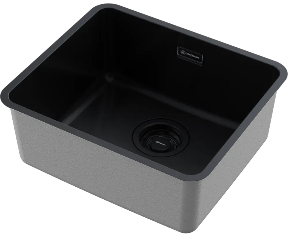 Omoikiri Omi 43-U/I-GB Ultra Mini, мойка, нержавеющая сталь/графит