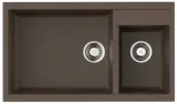 Omoikiri Tedori 86-2-LB-ES, мойка, гранит, espresso