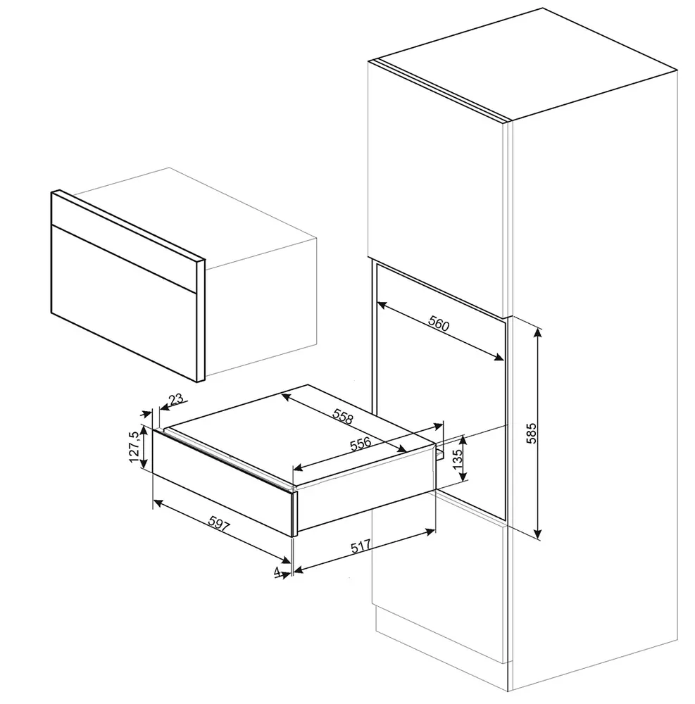 Smeg CPR115B3