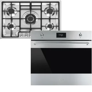 Smeg PGF75-4 + SF6301TVX