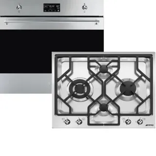Smeg PGF64-4 + SO6302S3PX