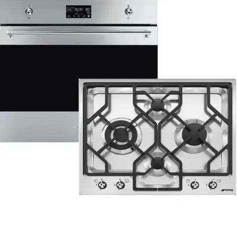 Smeg PGF64-4 + SO6302S3PX