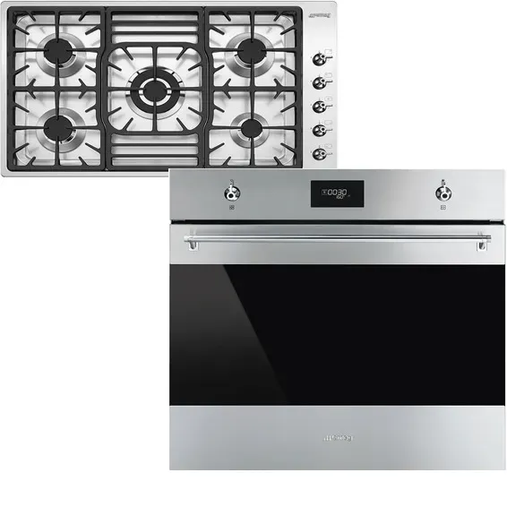Smeg PGF95-4 + SF6301TVX