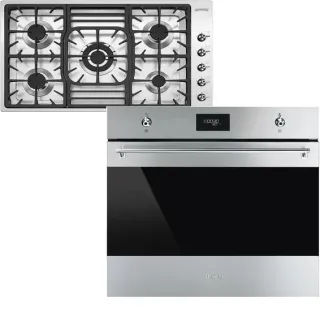 Smeg PGF95-4 + SF6301TVX