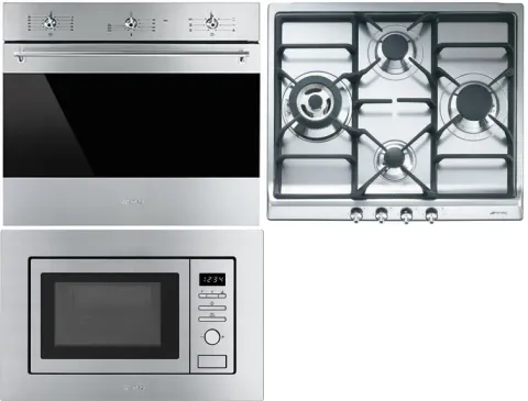 Smeg SER60SGH3 + SF6381X + FMI017X