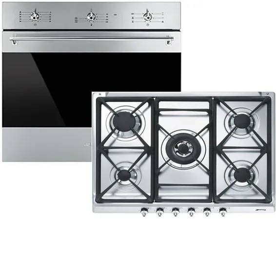 Smeg SE70SGH-5 + SF6381X