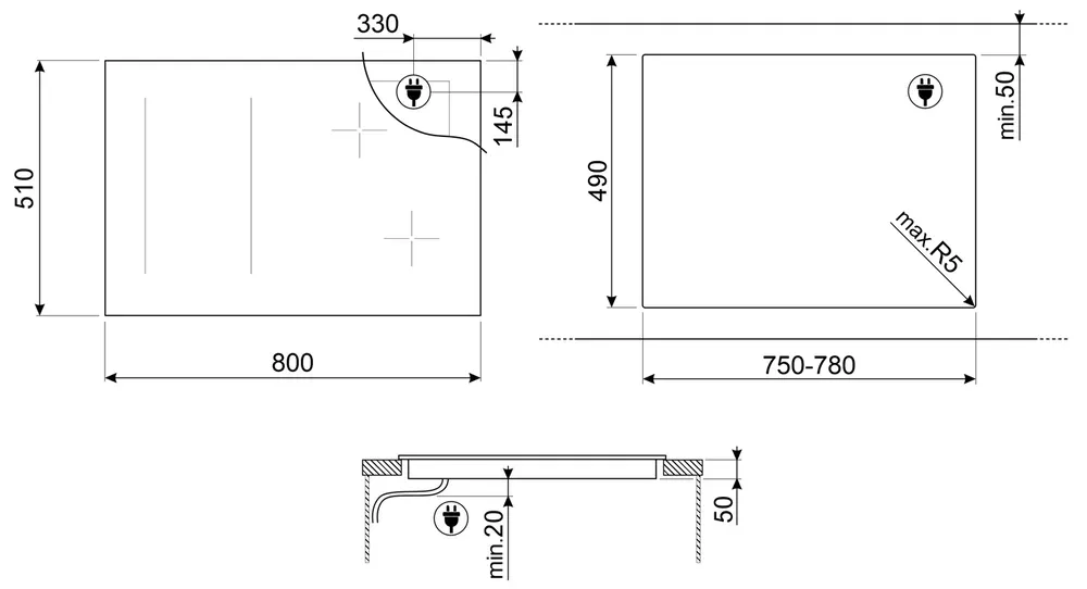 Smeg SIM3864N