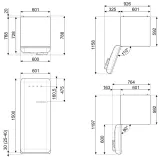 Smeg FAB28LCR6