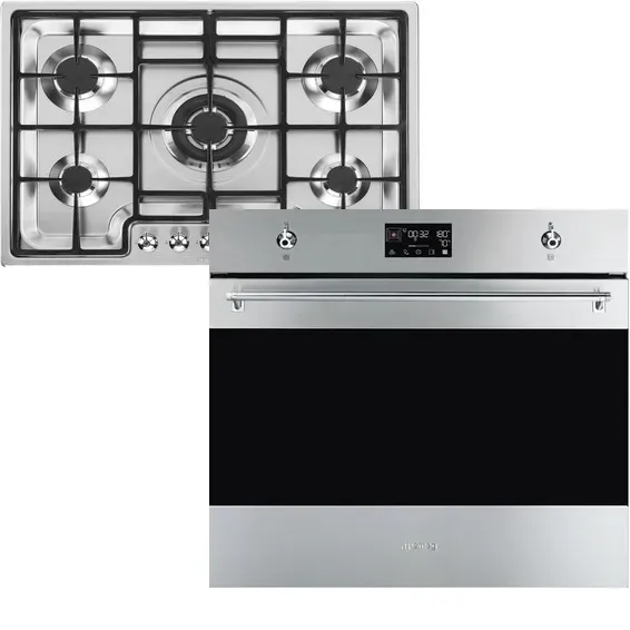 Smeg PGF75-4 + SO6302S3PX