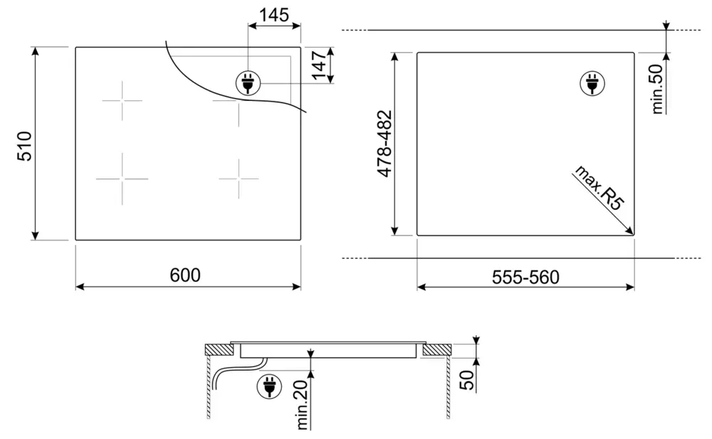 Smeg SIM3644D