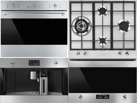 Smeg PX364L + SF6381X + MP322X1 + CMS4303XRU